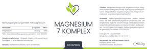 Magnesium 7-Komplex Premium