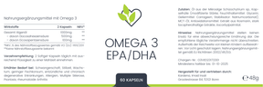 Omega 3 vegan EPA/DHA Premium
